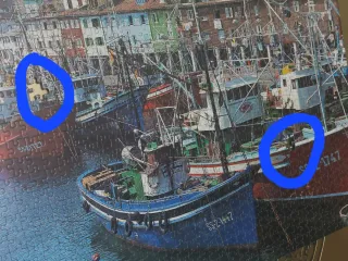 Puzzle 1000 piezas Barcos Pesca