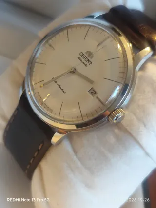 Reloj Orient Bambino Automático Negro/Plata