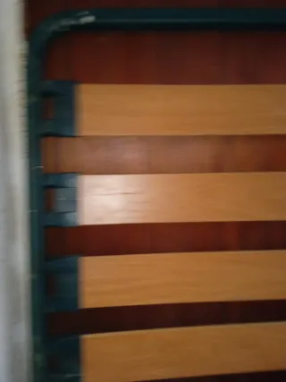 Somier 150 cm Madera y Metal