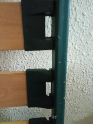 Somier 150 cm Madera y Metal