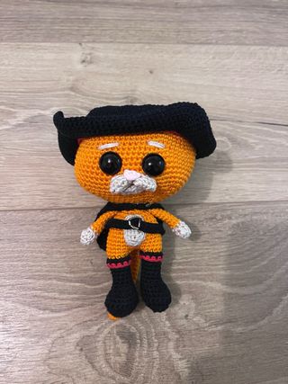 Amigurumi Gato con Botas Crochet