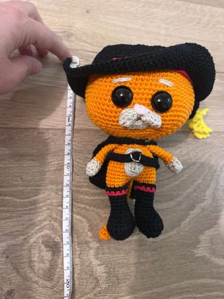 Amigurumi Gato con Botas Crochet