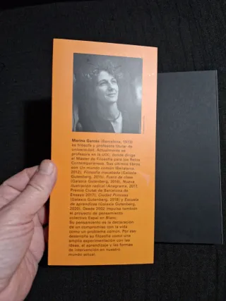 Marina Garcés. Malas compañías