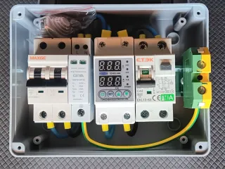 Cuadro protecciones electricas VE