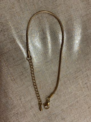 Bracciale per charm color oro