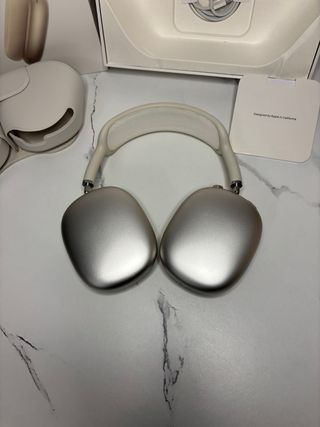 Airpods Max Apple Plateados Casi Nuevos