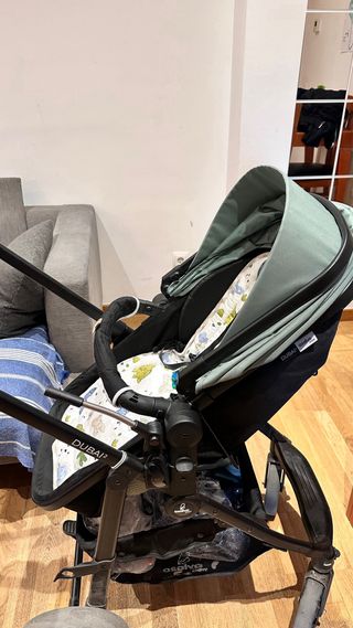 Modelo: asalvo dubai 2 carro 3 en 1  Carro de bebé