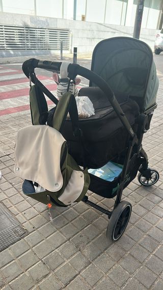 Modelo: asalvo dubai 2 carro 3 en 1  Carro de bebé