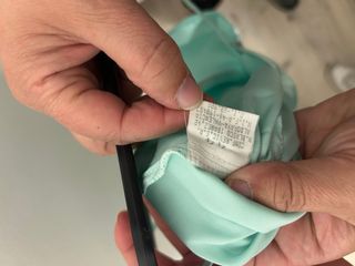 Camisón corto turquesa