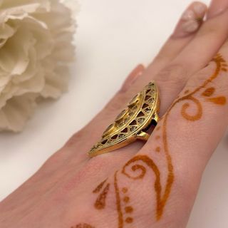 Anillo Oro 18kt con gema rosa y circonitas