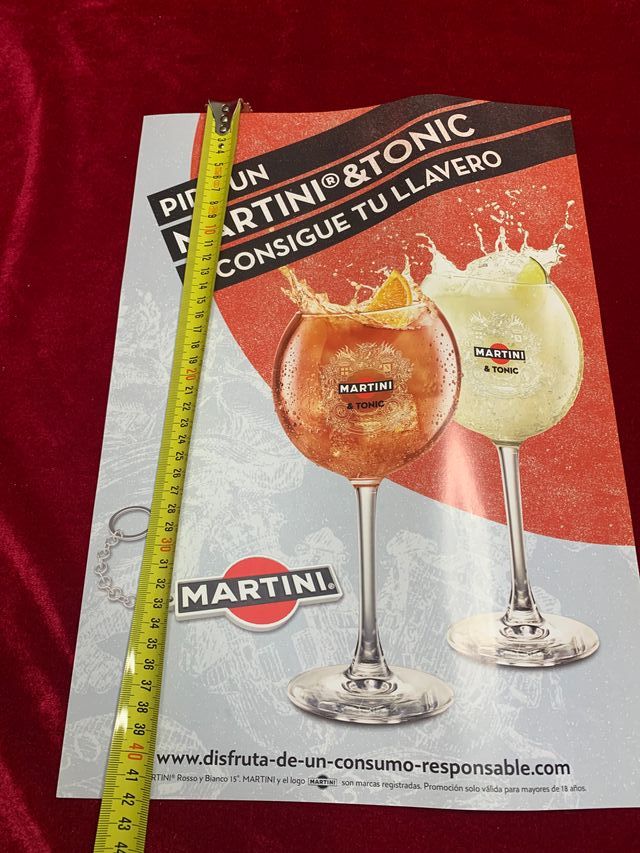 LOTE PUBLICITARIO MARTINI AÑOS 2000