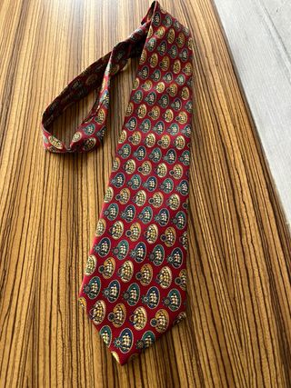 Corbata seda Princeps Alexander roja