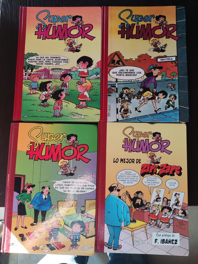 Lote 4 Super Humor Zipi y Zape