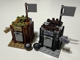 Lego Castle Byers Stranger 75810 Rifugio will