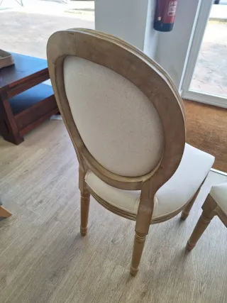 Sillas Victoria Banak Madera y Tela