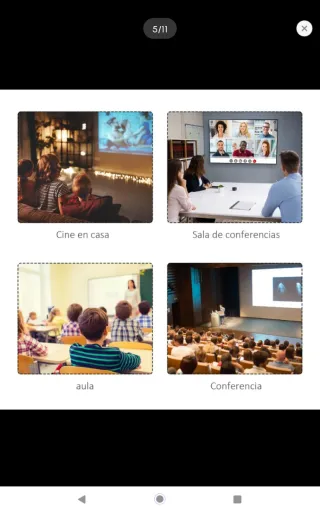 Pantalla Proyector Eléctrica