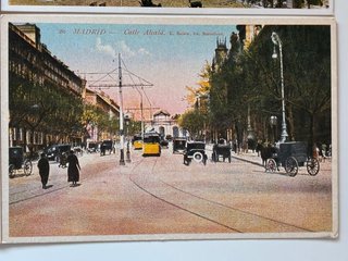 Lote 5 Postales Madrid Vintage