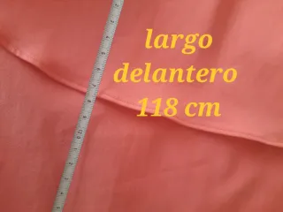Vestido Massimo Dutti Naranja Talla 42