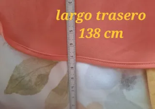 Vestido Massimo Dutti Naranja Talla 42