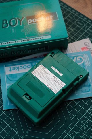 Nintendo Game Boy Pocket Verde Caja Completa