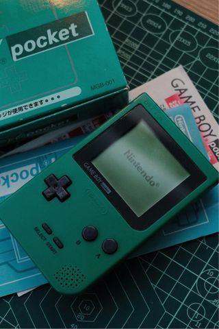 Nintendo Game Boy Pocket Verde Caja Completa