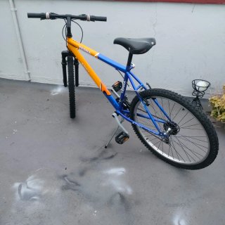 Bicicleta Terra Naranja y Azul