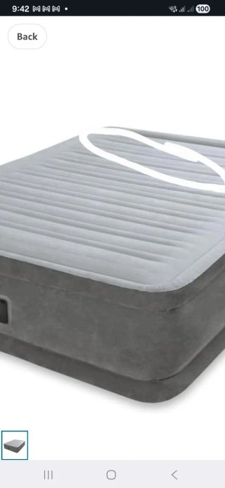 Colchón Hinchable Intex con Bomba