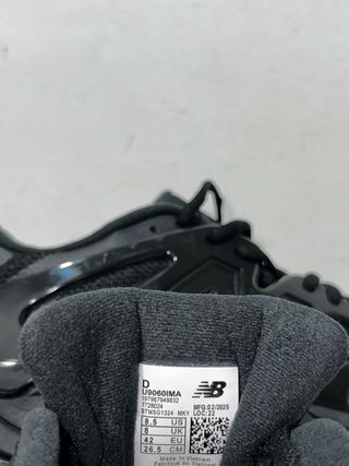 Zapatos New Balance 9060 Negros