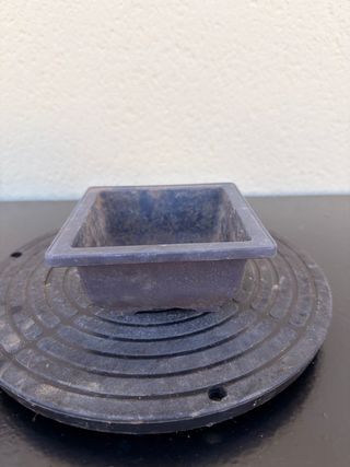 4 Macetas plástico entrenamiento bonsai