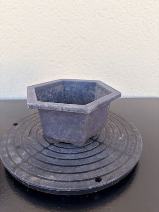 4 Macetas plástico entrenamiento bonsai