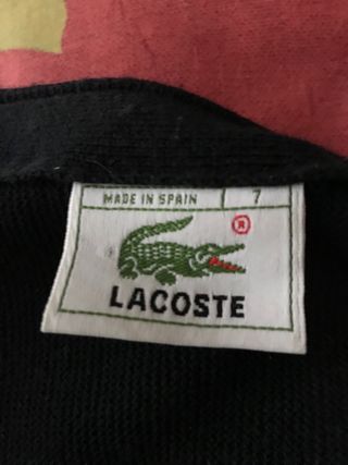 Chaqueta Lacoste Lana azul marino