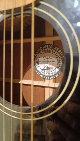 Guitarra Acústica Zurdos Fender