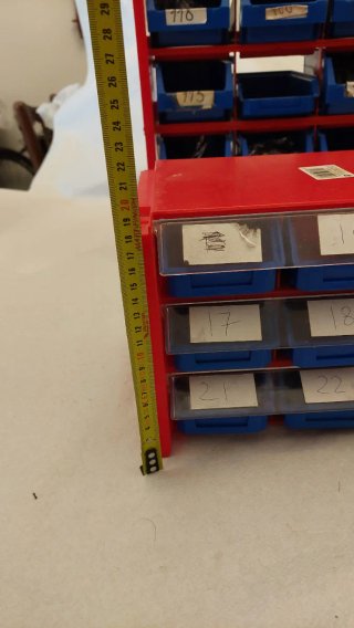 Organizador de piezas
