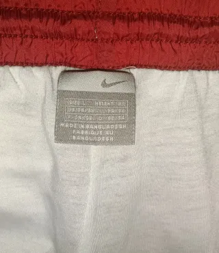 Pantaloni Nike Vintage Rossi Y2K Taglia L