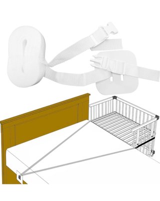 Cuna Carrefour colecho + colchón + anclaje p/ cama