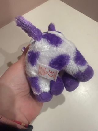 Peluche Vaca Morada Ty Beanie Boos