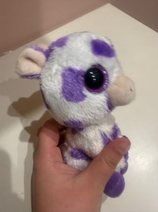 Peluche Vaca Morada Ty Beanie Boos