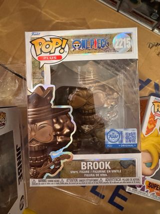 Funko Pop! One Piece Brook y Jinbe Bronce