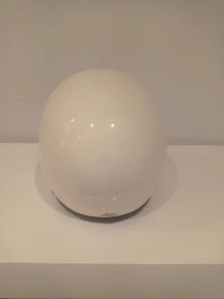 Casco Jet Retro Crema Talla XS