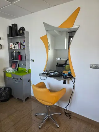 Tocador peluquería moderno
