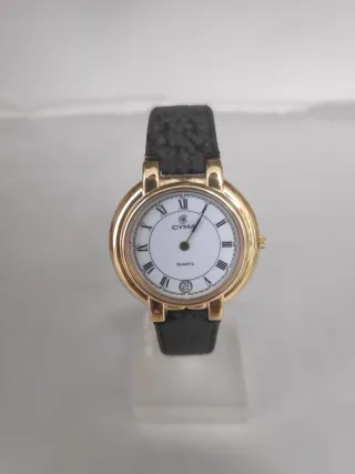 Reloj Cyma Cuarzo Dorado