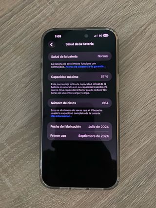 iPhone 15 Pro Max Gris Perla