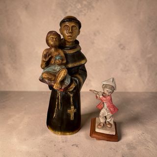 Lote figuras San Antonio con Niño