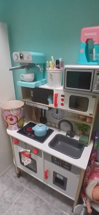 Cocina de Juguete de Madera