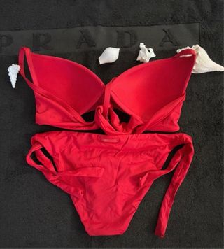 Bikini Calzedonia Rosso Taglia 3  Veste tg 44/46