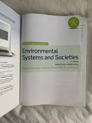Pearson Baccalaureate: Environmental Systems an...