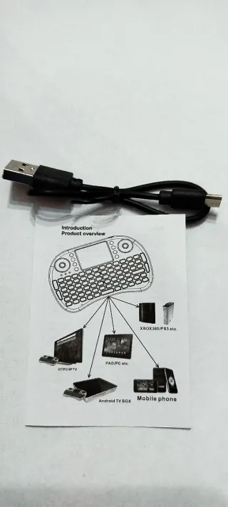 Mini tastiera WOLULH 2.4G con Touchpad