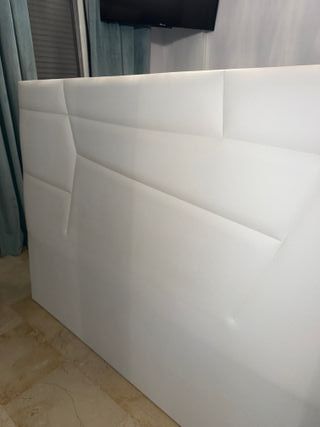 Cabecero Cama Matrimonio Piel Sintética 160x120cm