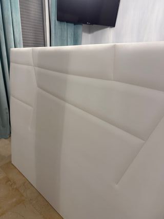 Cabecero Cama Matrimonio Piel Sintética 160x120cm