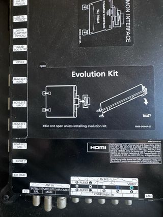 Televisor Samsung Negro/Plateado